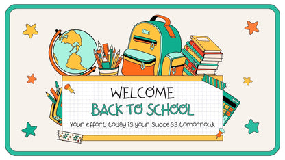 Back to School Planner Kit – Editable Checklists, Schedules & Trackers